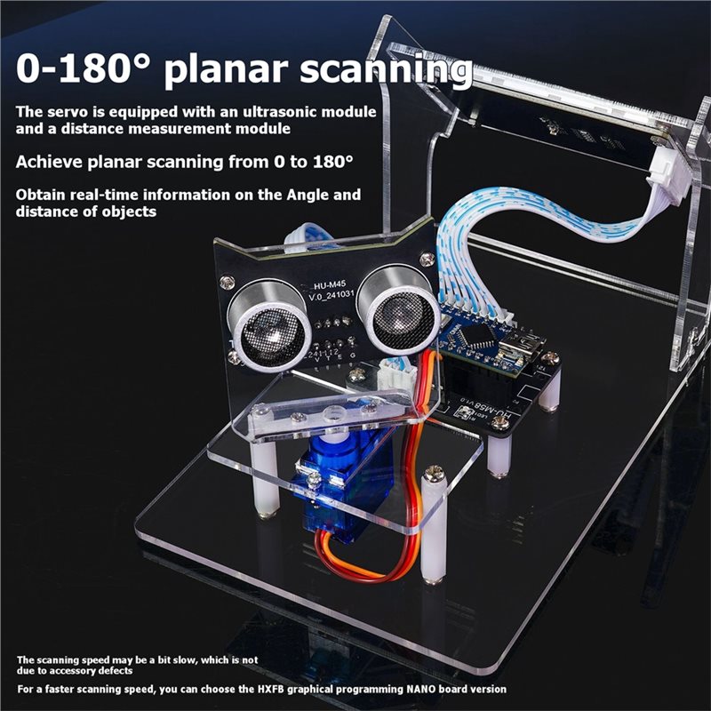 Diy Electronics Projects For Students - Pemindai Sensor Radar Simulasi Gelombang Ultrasonik