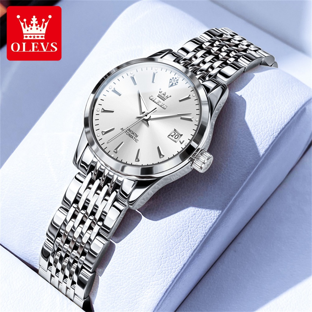 Push Button Tactile - OLEVS 6635 Jam Tangan Mekanis Wanita