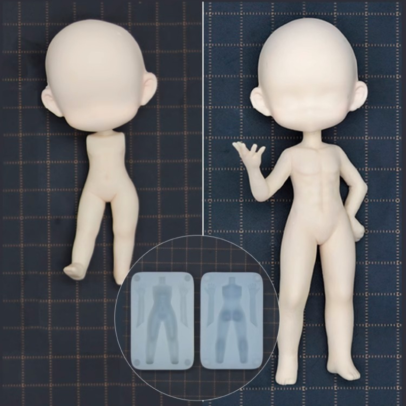 Diy Q - 6Cm/8Cm Versi Q Tubuh Manusia 2-4
