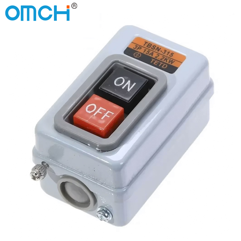Push Button Tactile - Sakelar Daya Tombol Tekan OMCH Tiga