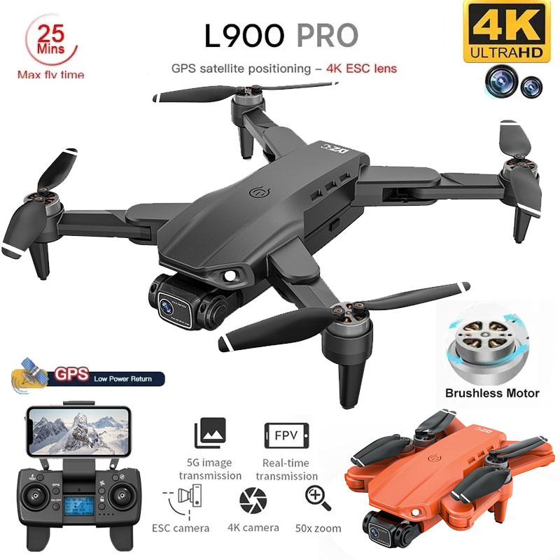 Diy Drone Electronics - L900 Pro Drone mainan kamera ganda