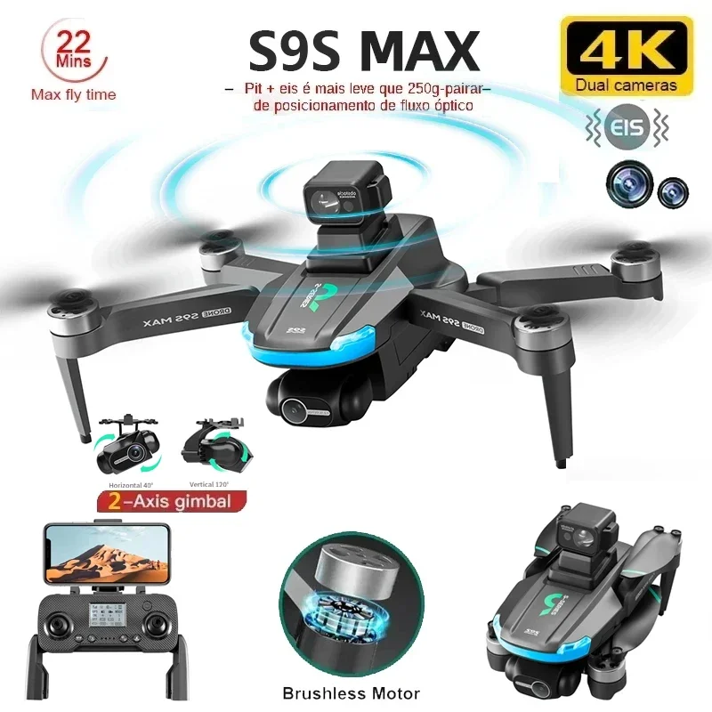 Diy Drone Electronics - Drone MINI S9S MAX Baru 4K