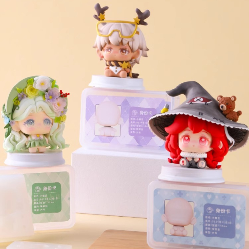 Diy Q - Cetakan Silikon Boneka Figur Versi Q