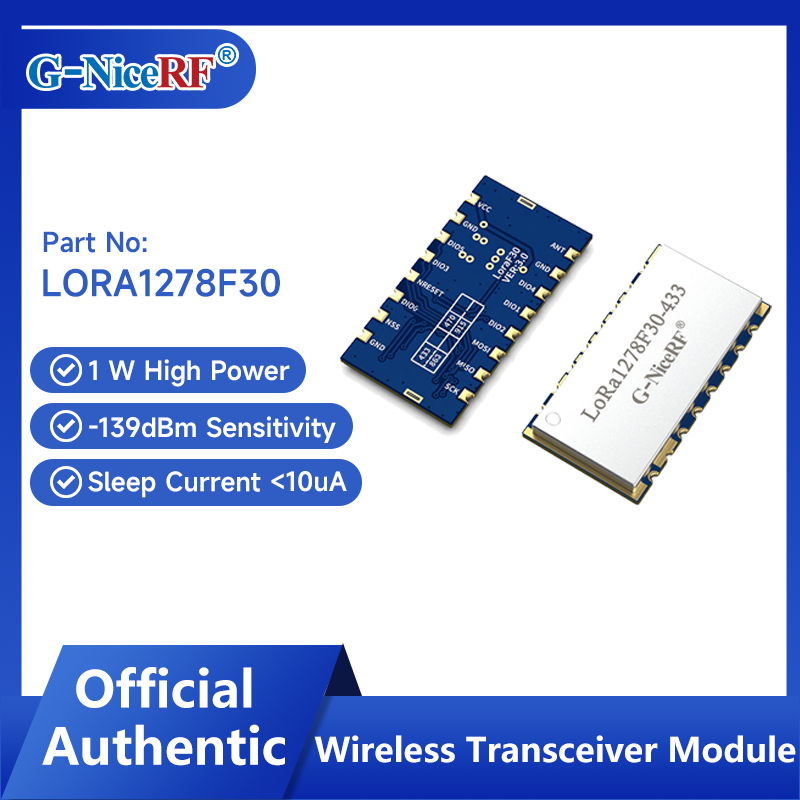 Rf 433Mhz Module - G-NiceRF | 2 Buah LoRa1278F30 1W