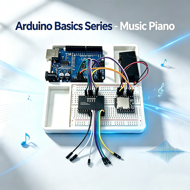 Diy Electronics Projects For Beginners - Seri Dasar Arduino: Kit Elektronik Piano