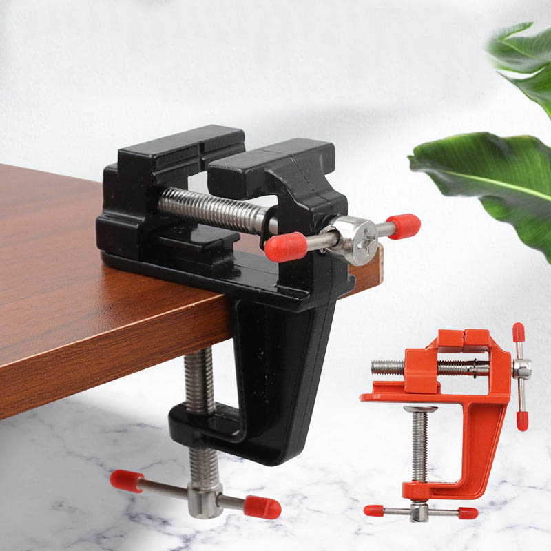Diy Electronics Bench - Mini Bench Vise Table Clamp Screw