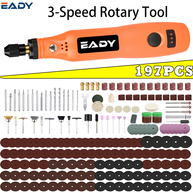 Diy Kit Elektronik - Perangkat Perkakas Putar Tanpa Kabel USB
