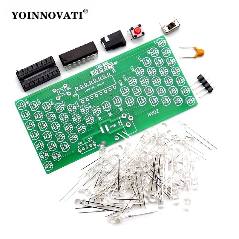 Diy Electronics Projects For Beginners - Kit Pembelajaran Jam Pasir LED -
