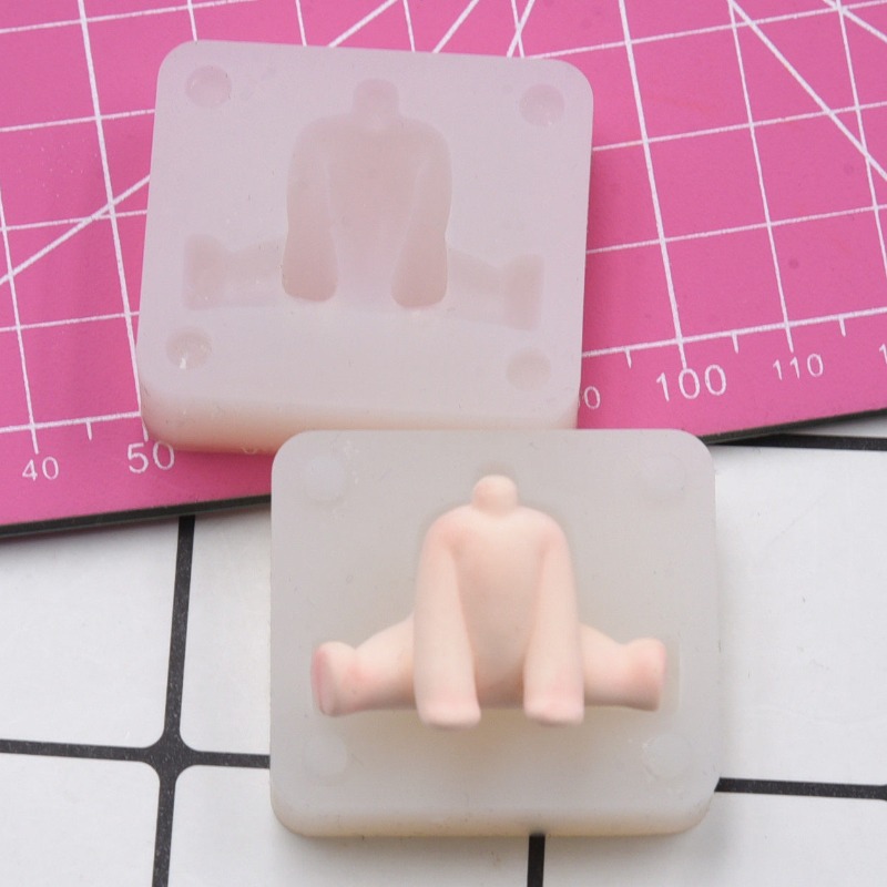 Diy Q - Cetakan Tubuh Boneka Kartun Versi Q