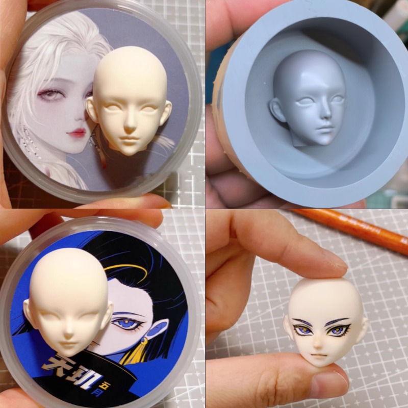 Diy Q - Cetakan Silikon Wajah Proporsional Versi Q