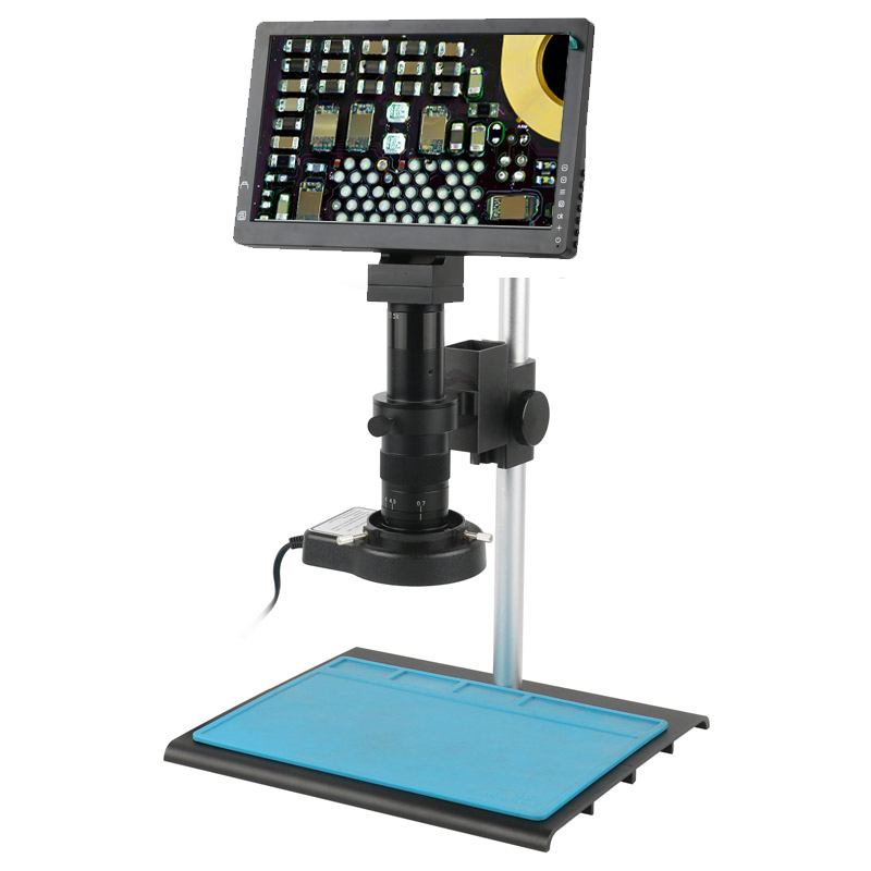 Diy Electronics Microscope - 180X 12MP Layar LCD 9 inci