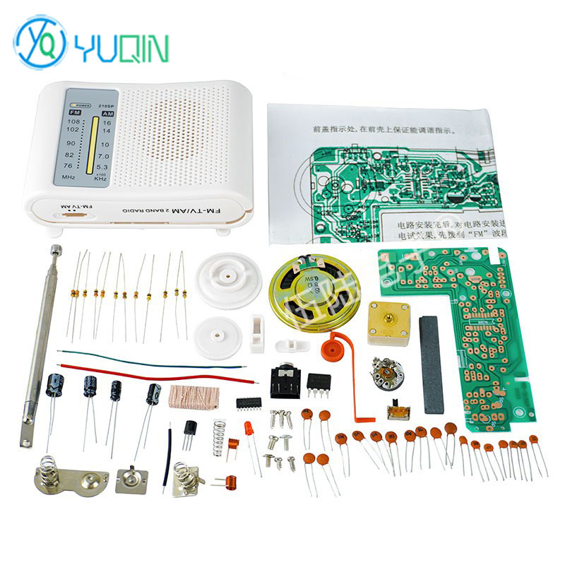 Diy Electronics Projects For Beginners - Kit Radio AM/FM 210SP Proyek Penyolderan