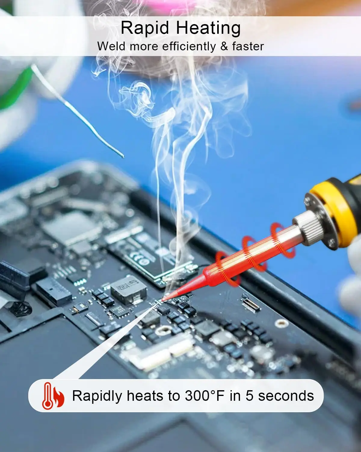 Kit Besi Solder Portabel Kompa - Diy Electronics Organizer ulasan dan harga