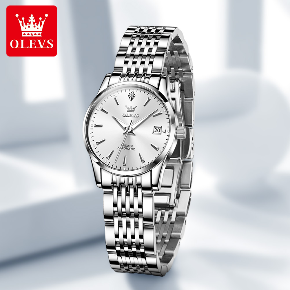 OLEVS 6635 Jam Tangan Mekanis  - Push Button Tactile ulasan dan harga