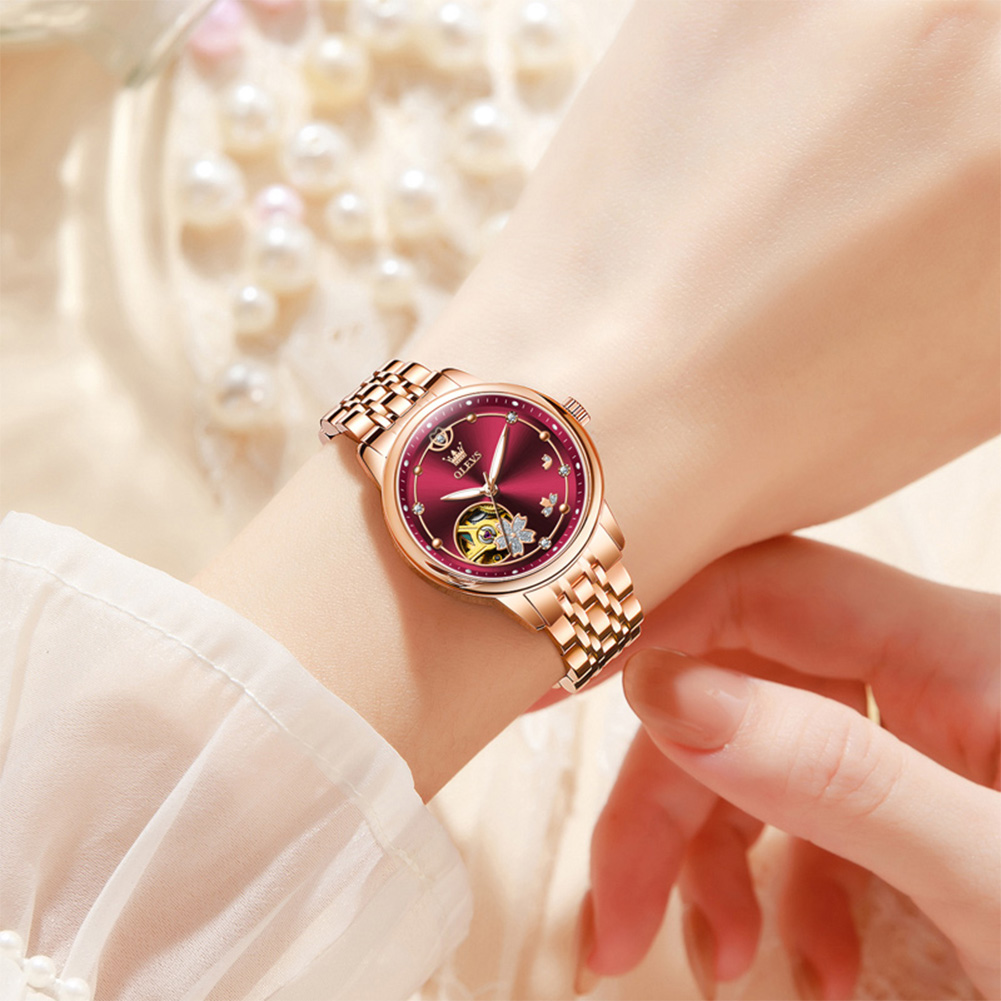 Jam Tangan Wanita Kasual Mewah - Push Button Tactile ulasan dan harga
