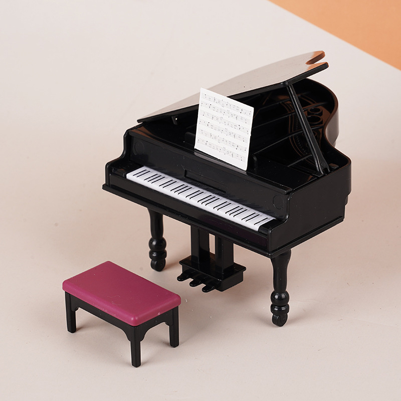 1:12 Miniatur Piano Rumah Bone - Diy Electronics Housing ulasan dan harga