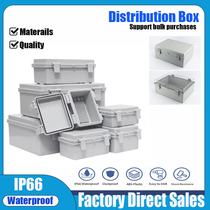 IP66 Abu-abu/Transparan Kotak  - Diy Electronics Box ulasan dan harga