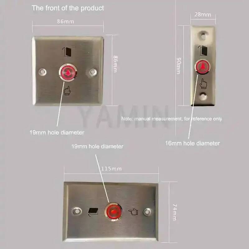 16/19Mm Bel Pintu Tombol Tekan - Push Button Tactile ulasan dan harga