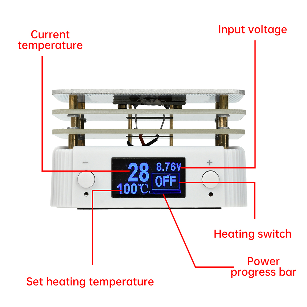 PD65W Mini Hot Plate SMD Prehe - Smd Solder Paste ulasan dan harga