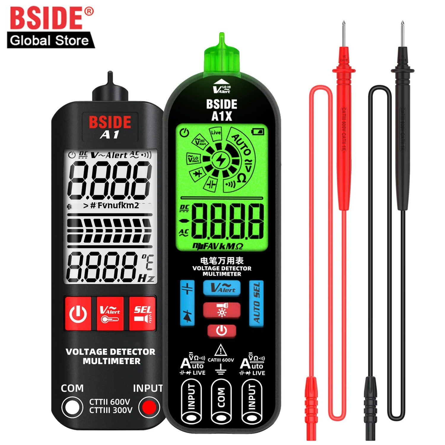 BSIDE A1/A1X Multimeter Digita - Logic Analyzer Usb ulasan dan harga