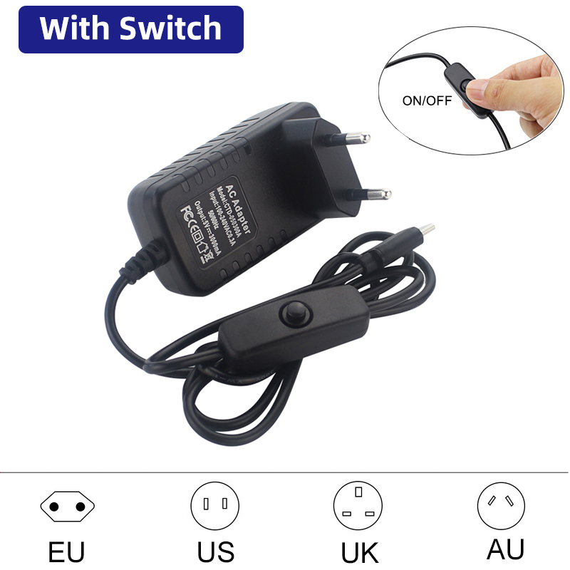 Adaptor daya 5V 3A Raspberry P - Raspberry Pi Zero ulasan dan harga