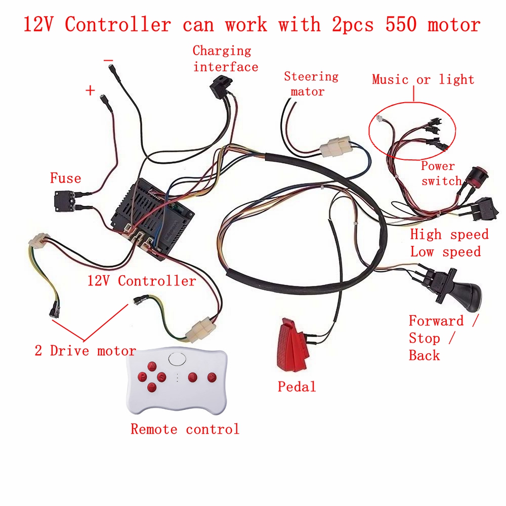 Mobil listrik anak DIY dimodif - Diy Kit Elektronik ulasan dan harga