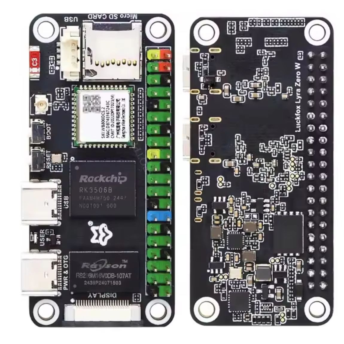 Luckfox Lyra Zero W RK3506B Ro - Raspberry Pi Zero ulasan dan harga