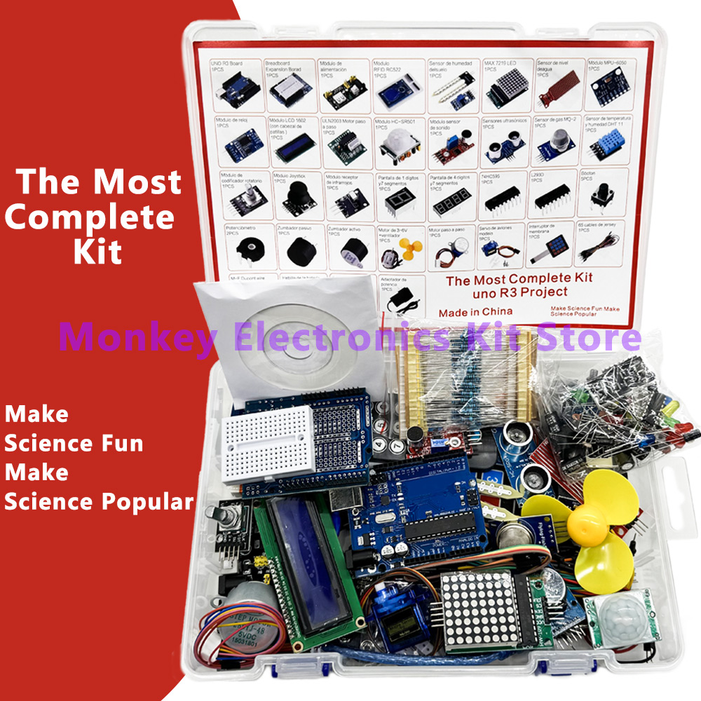 Kit Paling Lengkap untuk Proye - Diy Electronics Projects For Beginners ulasan dan harga