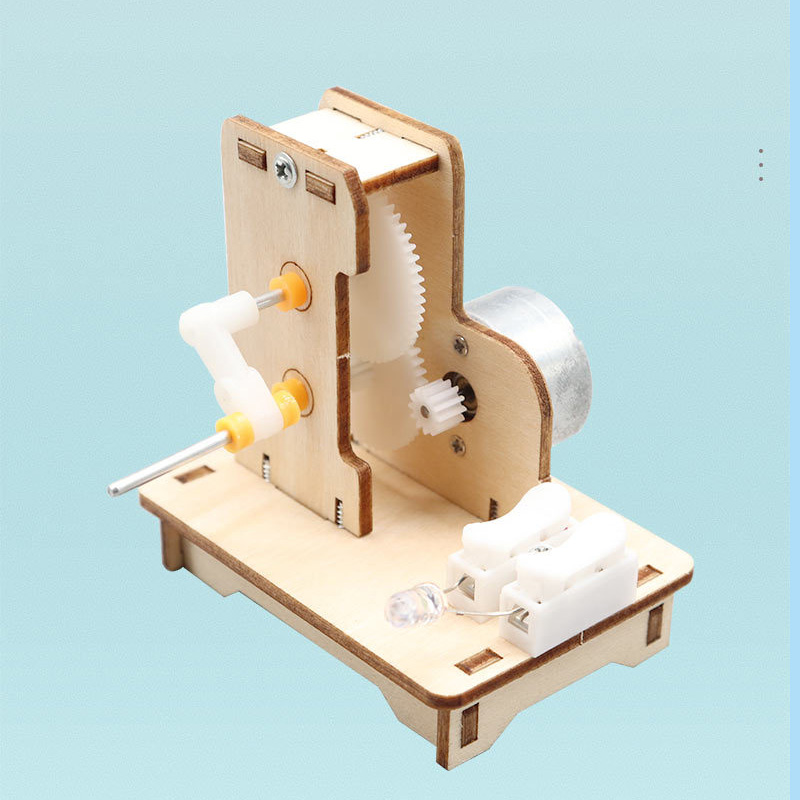 Generator tangan Mini DIY, Kit - Diy Kit Elektronik ulasan dan harga