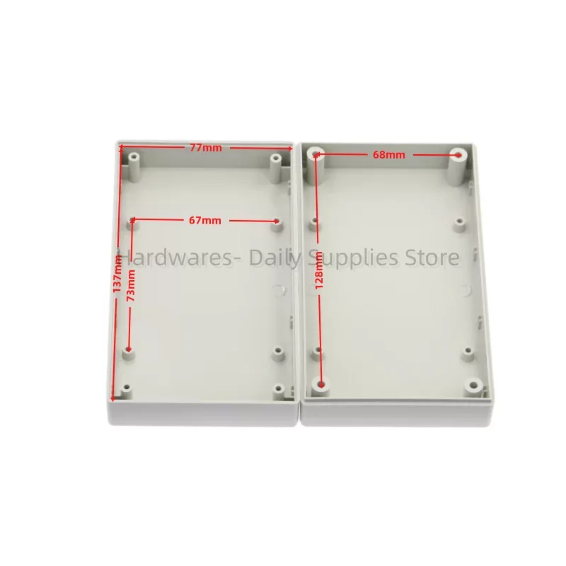 1 buah kotak plastik PCB sarun - Diy Electronics Box ulasan dan harga