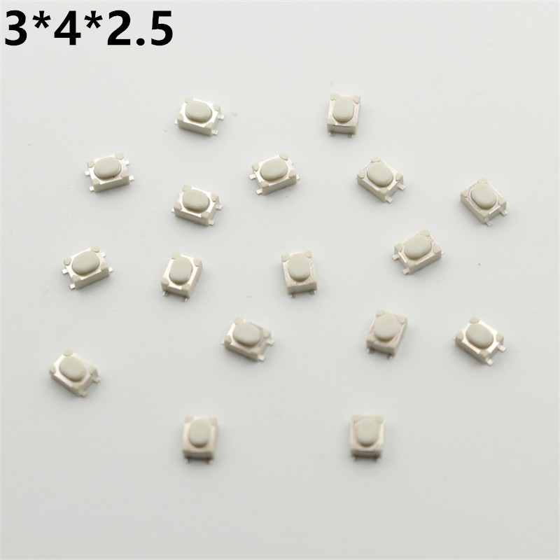 1000 buah 3*4*2.5 saklar mikro - Push Button Tactile ulasan dan harga