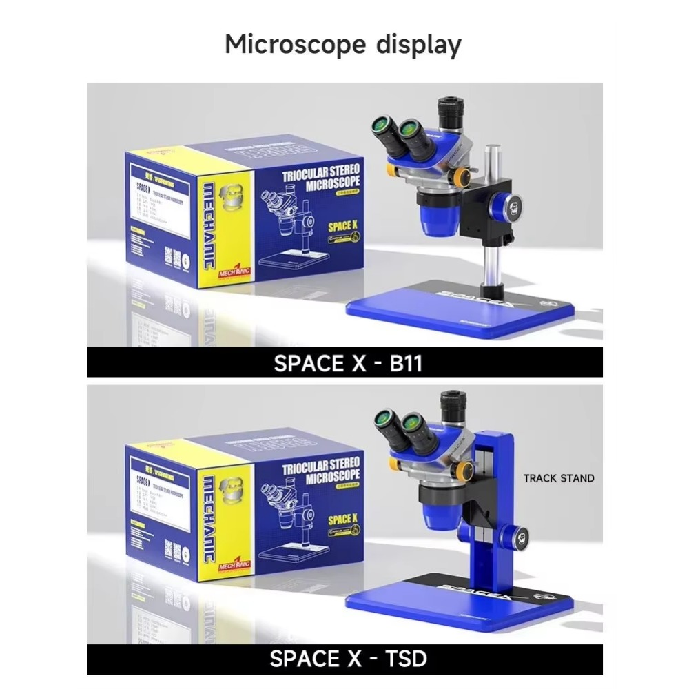 Mikroskop Trinokular Ranlraka  - Diy Electronics Microscope ulasan dan harga