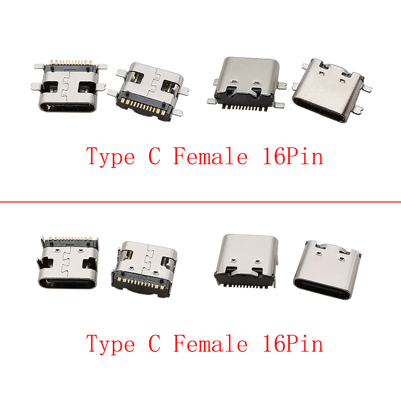 10 buah USB Tipe C Perempuan 1 - Smd Solder Paste ulasan dan harga