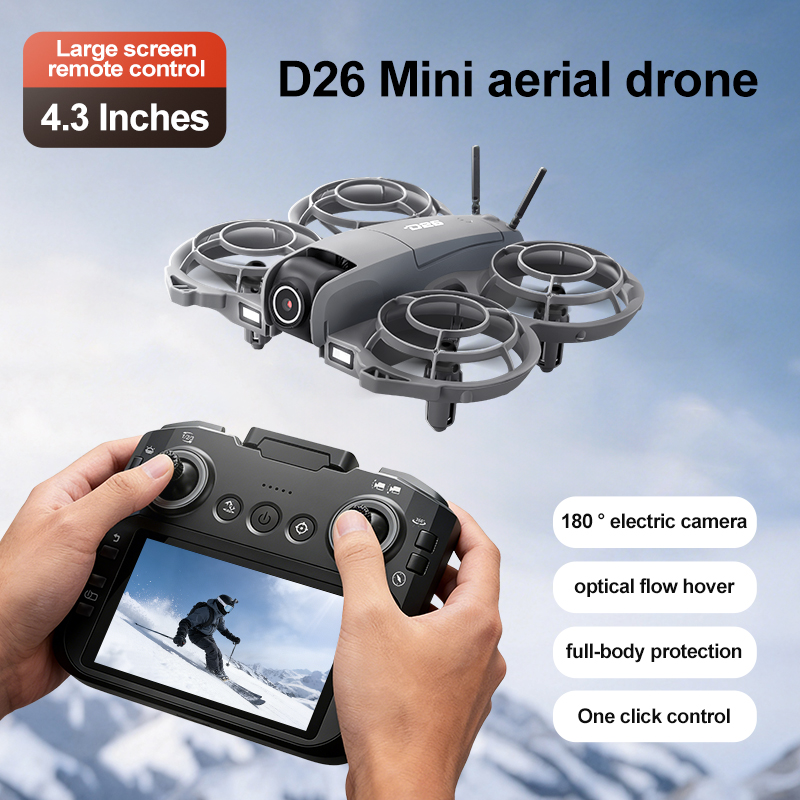 Drone D26 4K Aerial HD 180 °   - Diy Drone Electronics ulasan dan harga