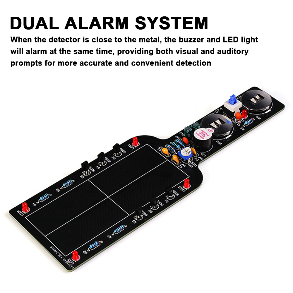 Kit swakriya detektor logam el - Diy Electronics Location ulasan dan harga