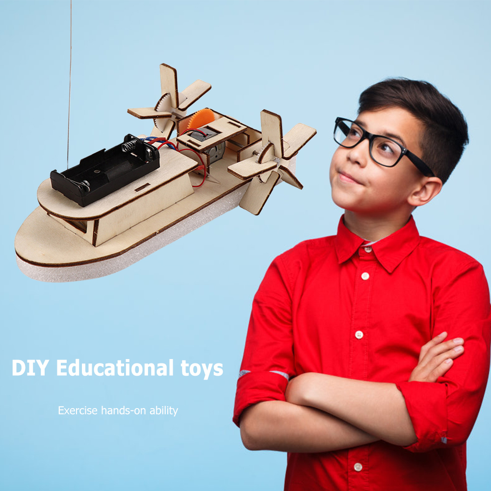 Model perahu DIY mainan sains  - Diy Kit Elektronik ulasan dan harga