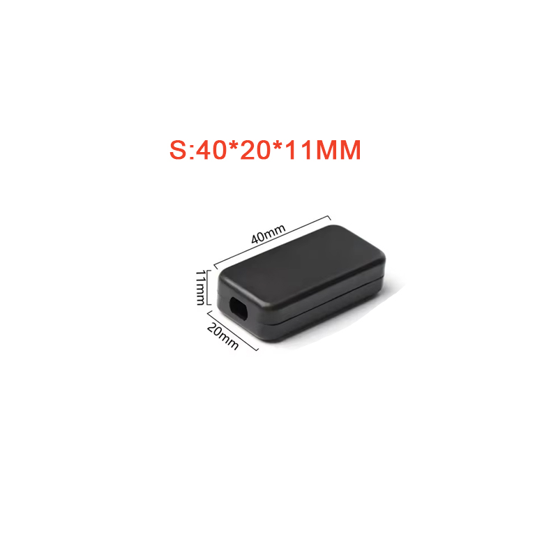 2 Buah Kotak Hitam Plastik Tah - Diy Electronics Organizer ulasan dan harga