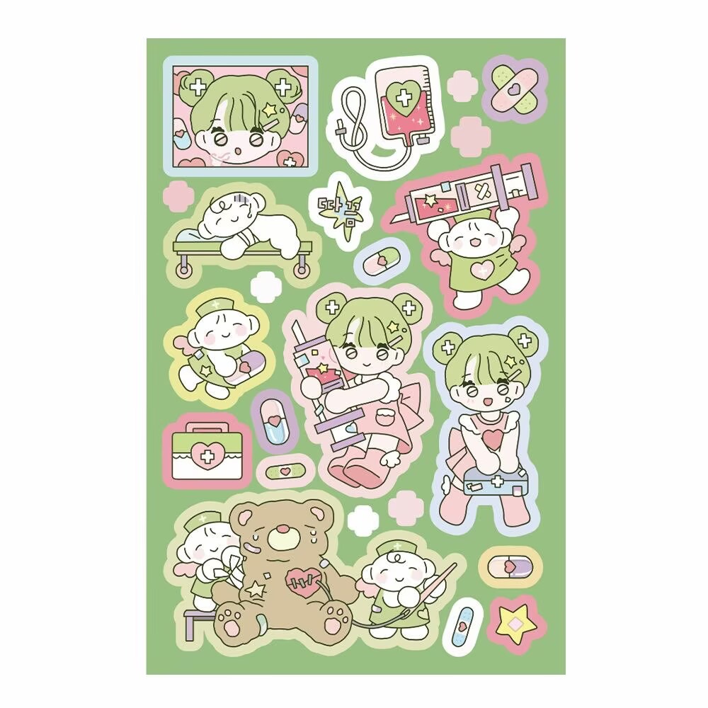 1/5Pcs Stiker Karakter Kartun  - Diy Q ulasan dan harga