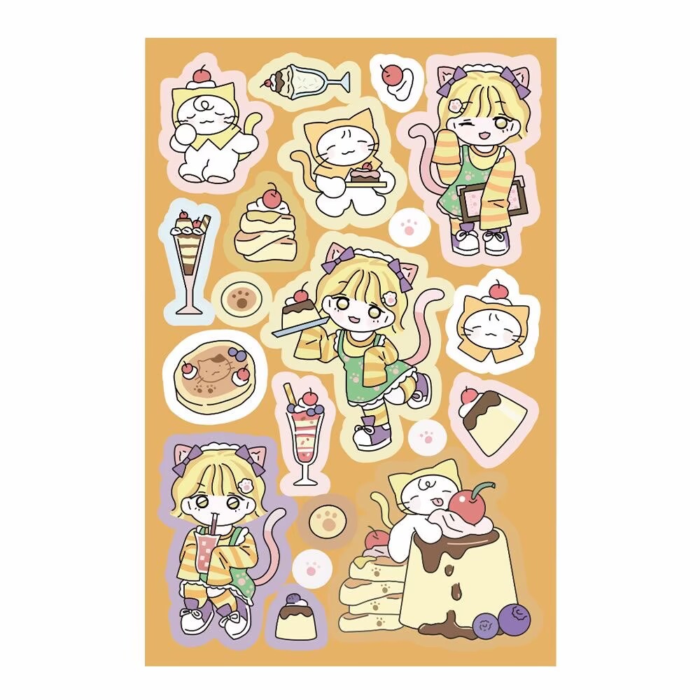 1/5Pcs Stiker Karakter Kartun  - Diy Q ulasan dan harga
