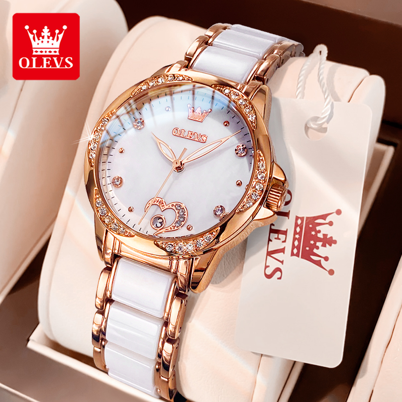 OLEVS 6631 Jam Tangan Wanita M - Push Button Tactile ulasan dan harga