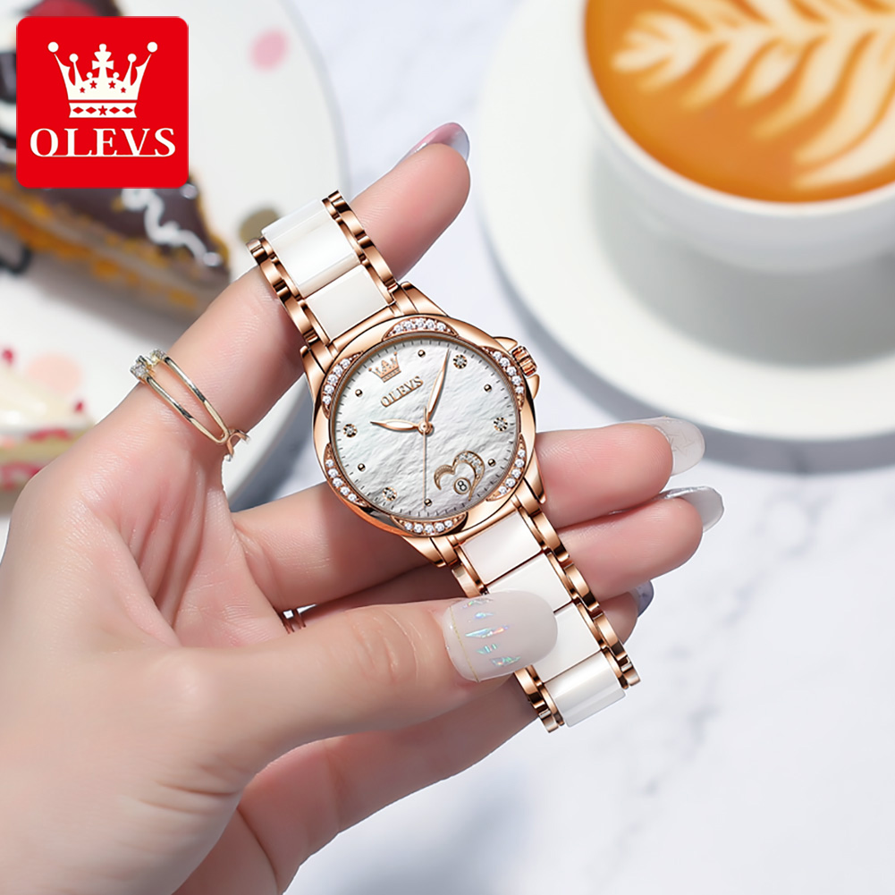 OLEVS 6631 Jam Tangan Wanita M - Push Button Tactile ulasan dan harga