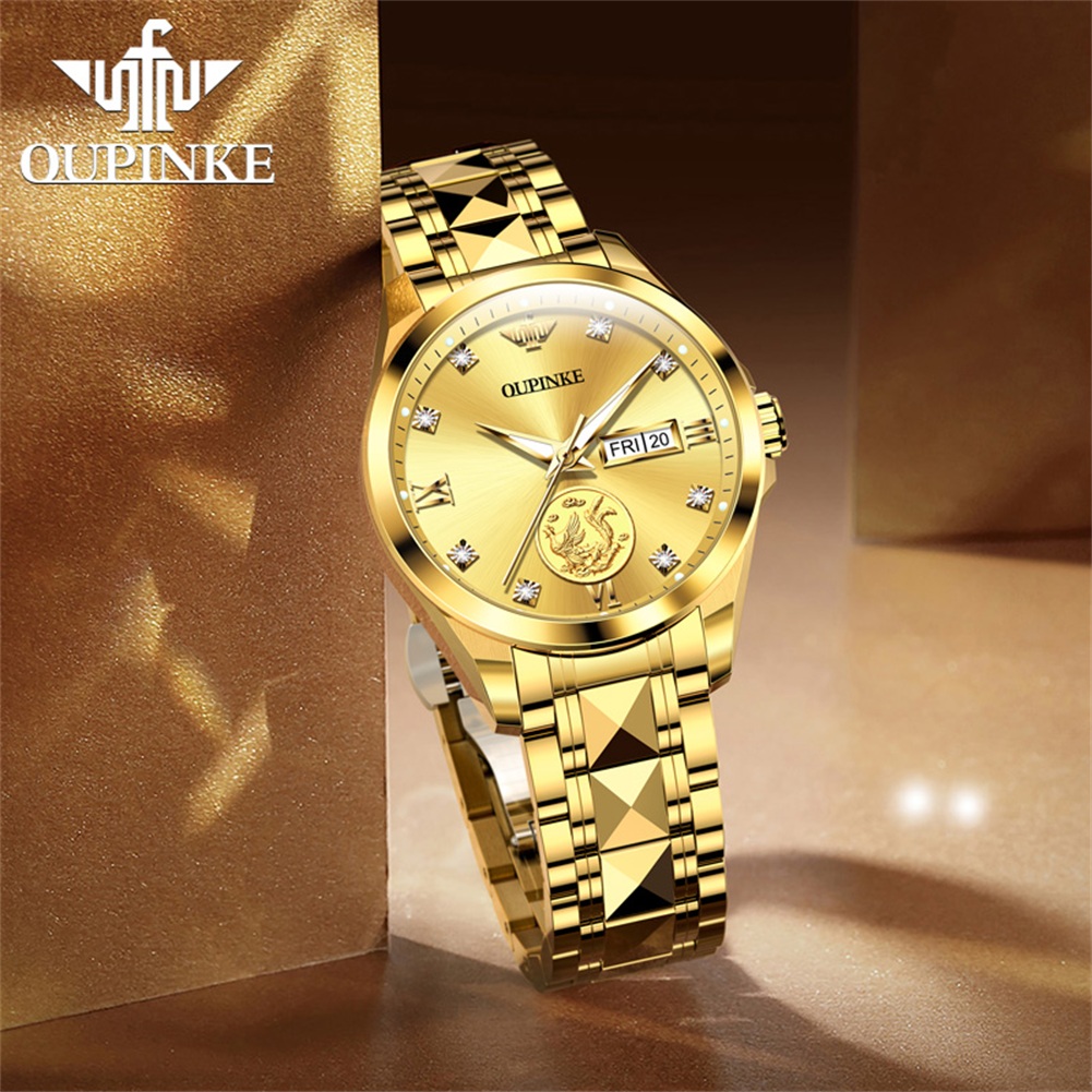 OUPINKE 3259 Jam Tangan Otomat - Push Button Tactile ulasan dan harga