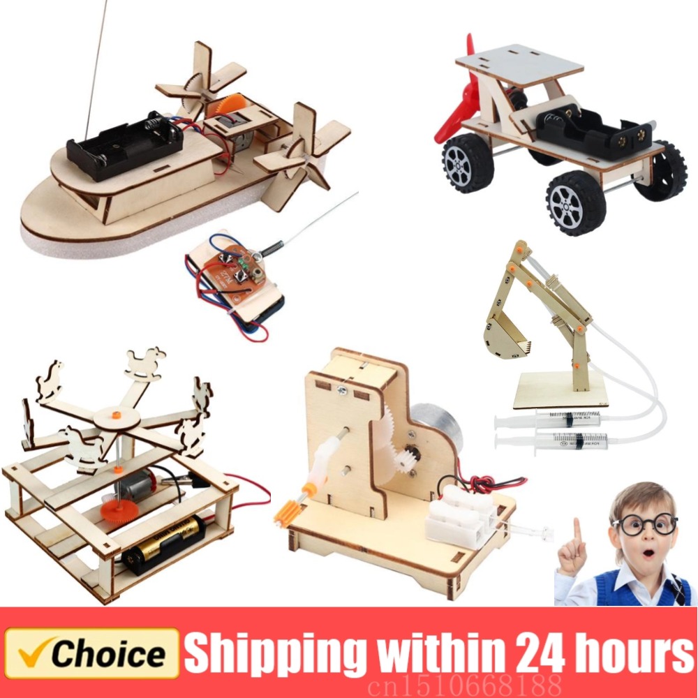 Model perahu DIY mainan sains  - Diy Kit Elektronik ulasan dan harga