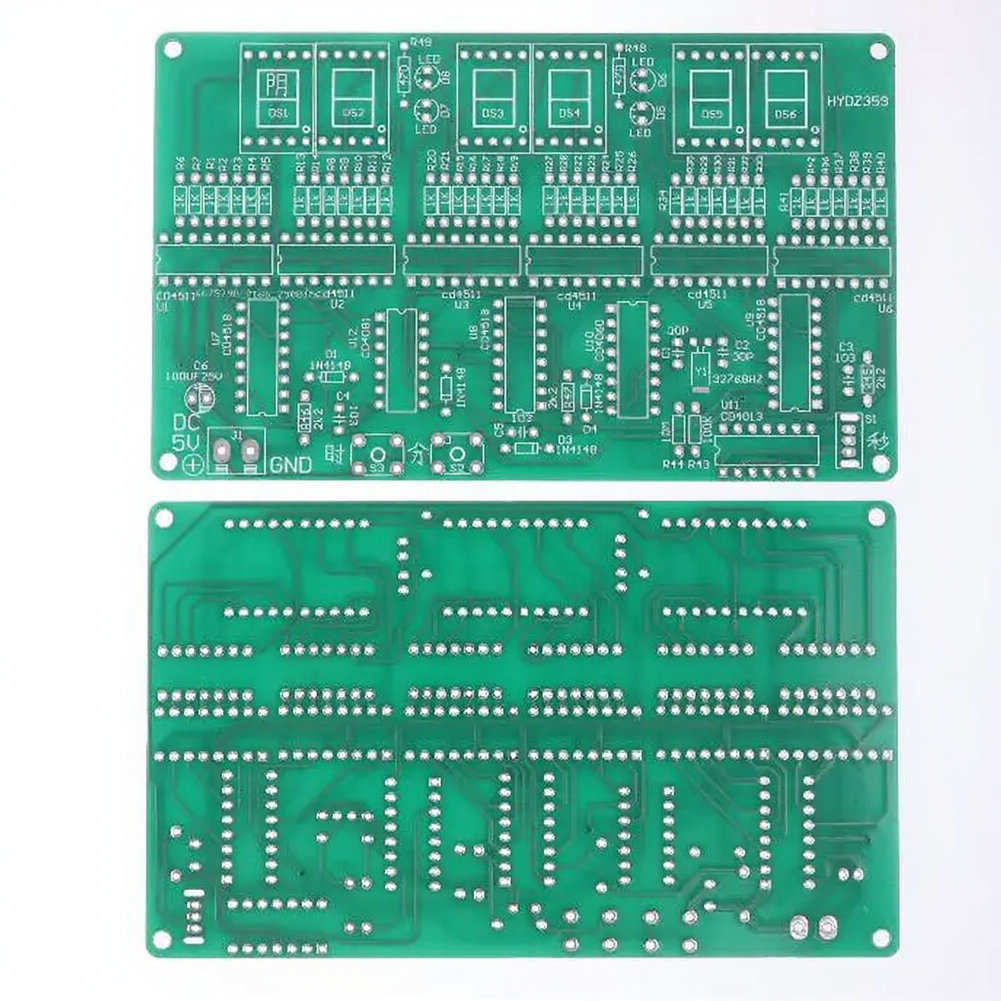 Kit Jam DIY 6 Digit untuk Lati - Diy Electronics Projects For Students ulasan dan harga