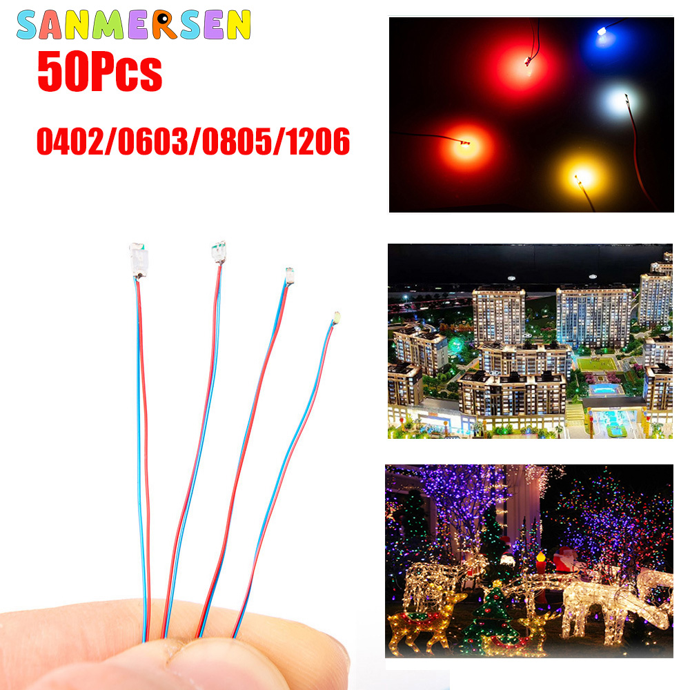 50 Buah 0805 1206 Lampu SMD Ka - Smd Solder Paste ulasan dan harga