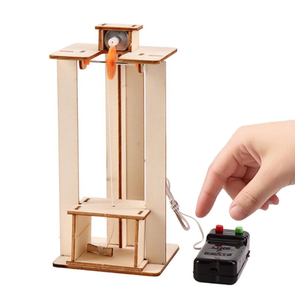 Mainan Puzzle Model Lift Listr - Diy Kit Elektronik ulasan dan harga