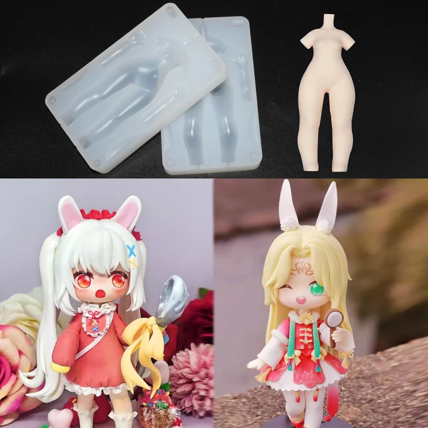 Cetakan Silikon Tubuh Boneka K - Diy Q ulasan dan harga