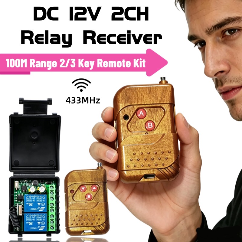 433.92Mhz DC 9-30V 12V 24V10A  - Rf 433Mhz Module ulasan dan harga