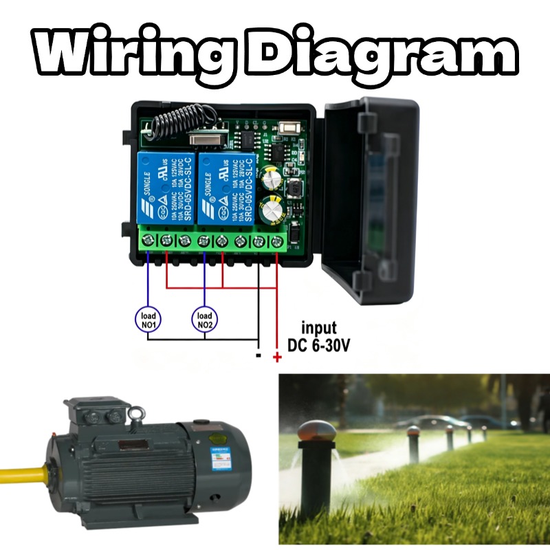 433.92Mhz DC 9-30V 12V 24V10A  - Rf 433Mhz Module ulasan dan harga
