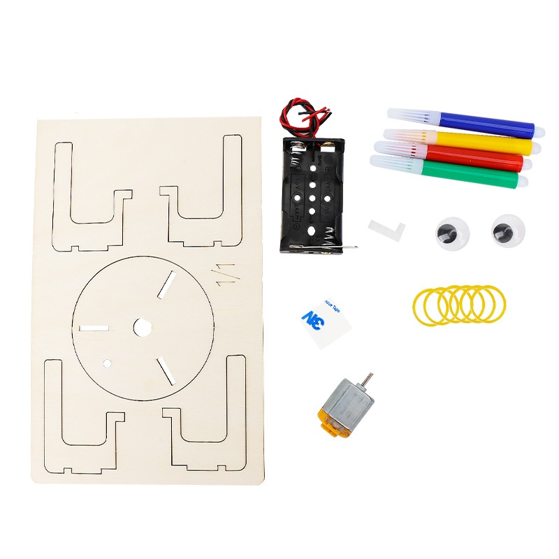 Robot Grafiti Getaran Listrik  - Diy Kit Elektronik ulasan dan harga